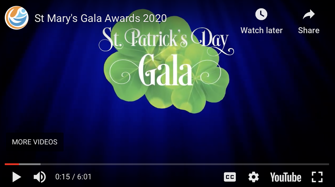 St. Mary’s Center 2020 “St. Patrick’s Day” Gala